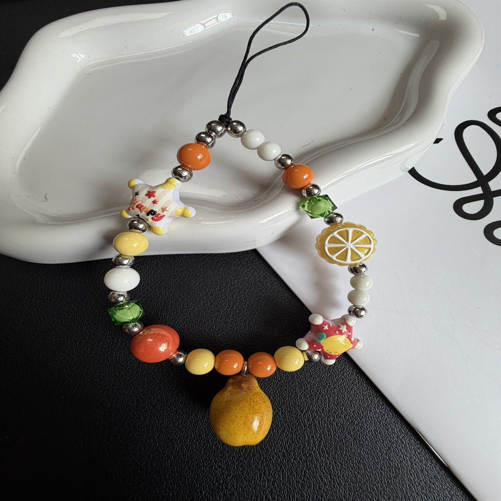 Playful Pearl and Charm Exaggerated Necklace Kalsten