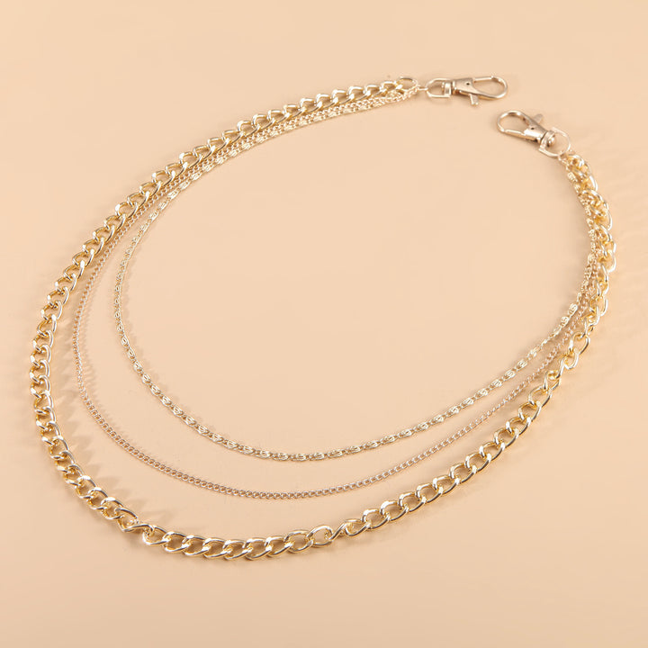 Multi-Strand Layered Chain Necklace Kalsten