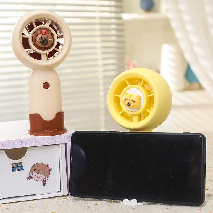 Portable handheld fan with cute animal design Kalsten