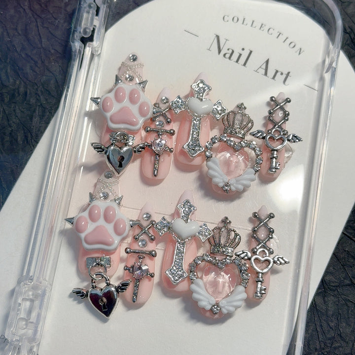 Glamorous 3D Decorative Nail Art Set