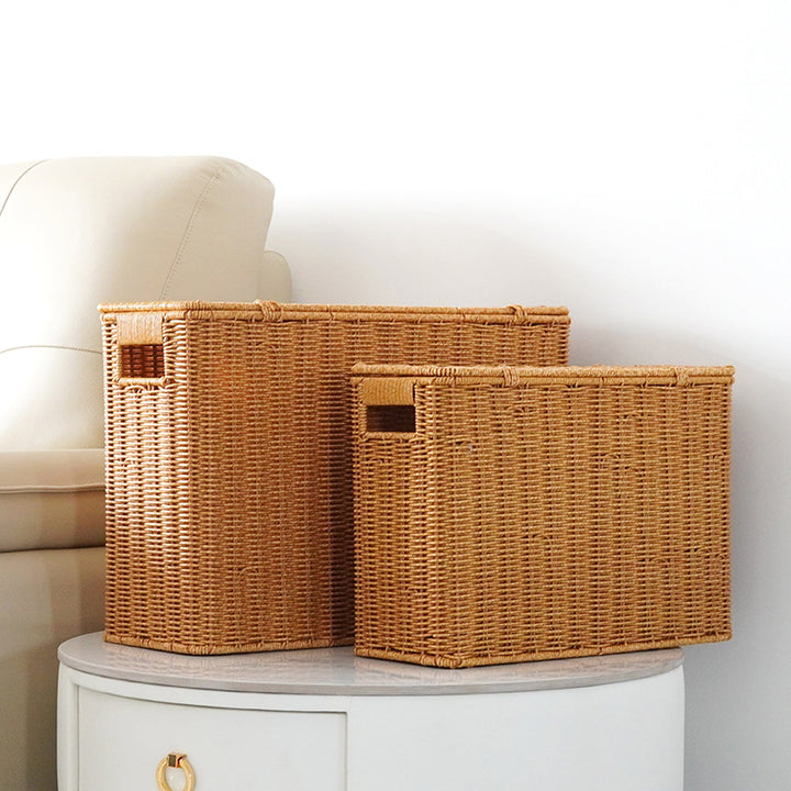 Versatile Wicker Organizer Basket Kalsten