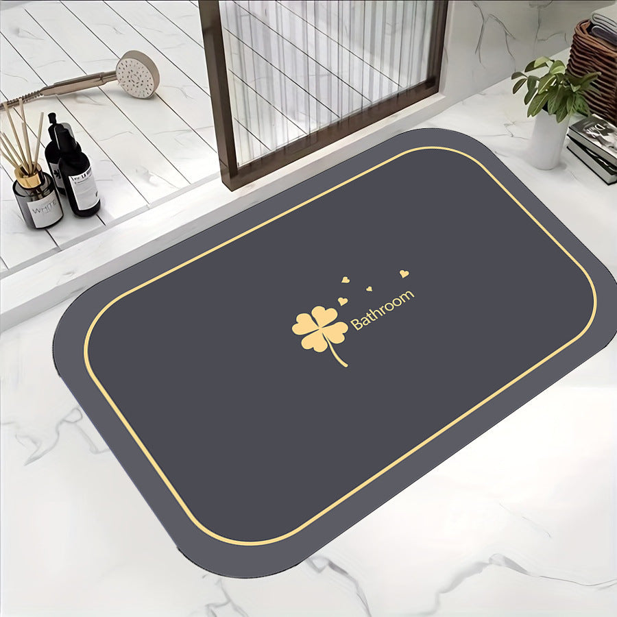 Adorable Cartoon Cat Bath Mat Kalsten