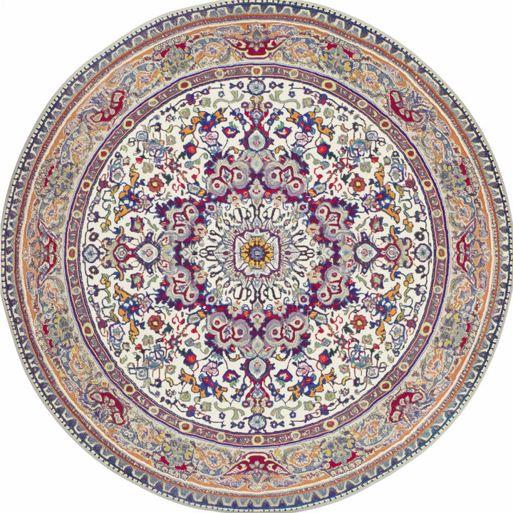 Ornate Floral Vintage Area Rug Kalsten