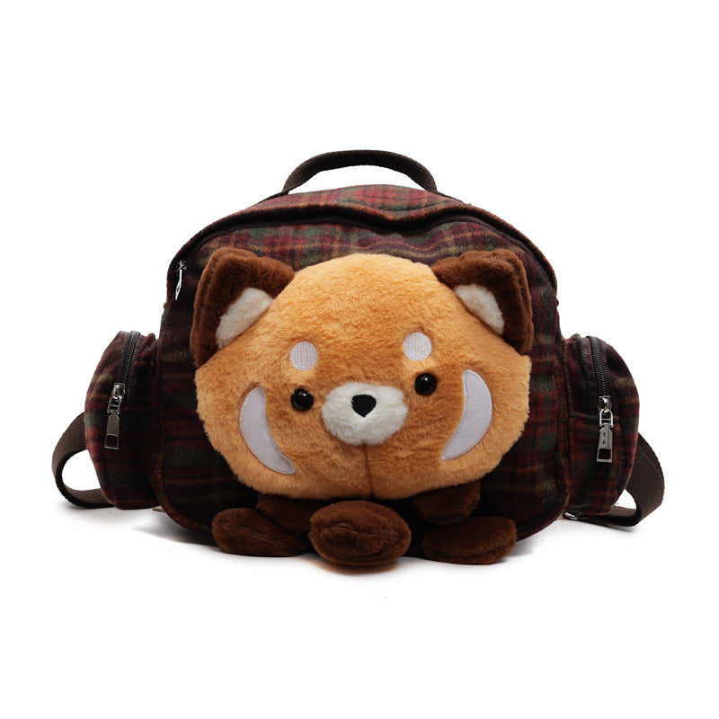 Plush backpack with animal design Kalsten