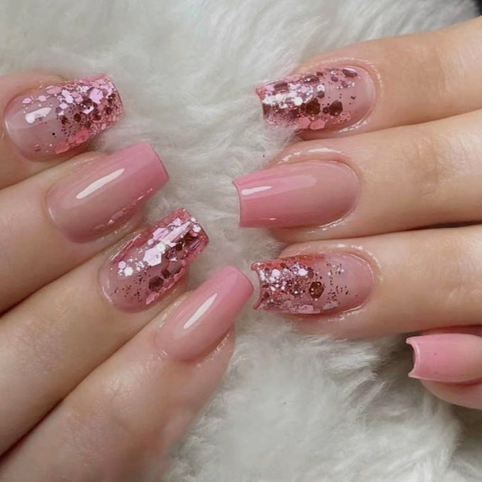 Glittery Decorative Nail Art Enhancements Kalsten