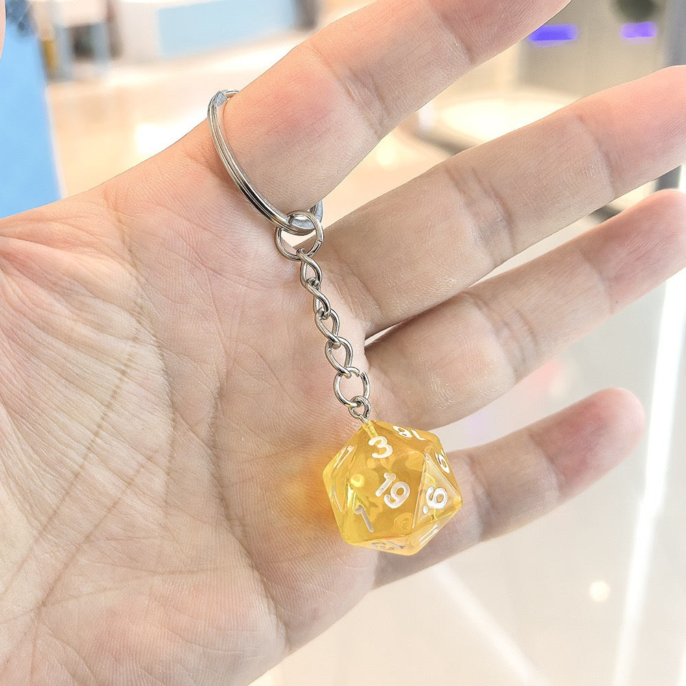 Dice-Themed Keychain Kalsten