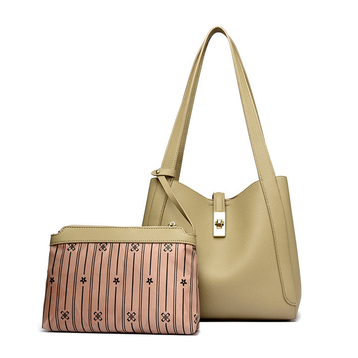 Elegant Structured Shoulder Tote Kalsten