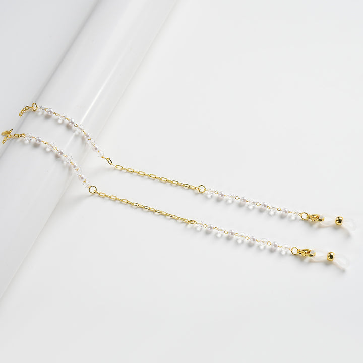Elegant Beaded Chain Eyewear Holder kalsten