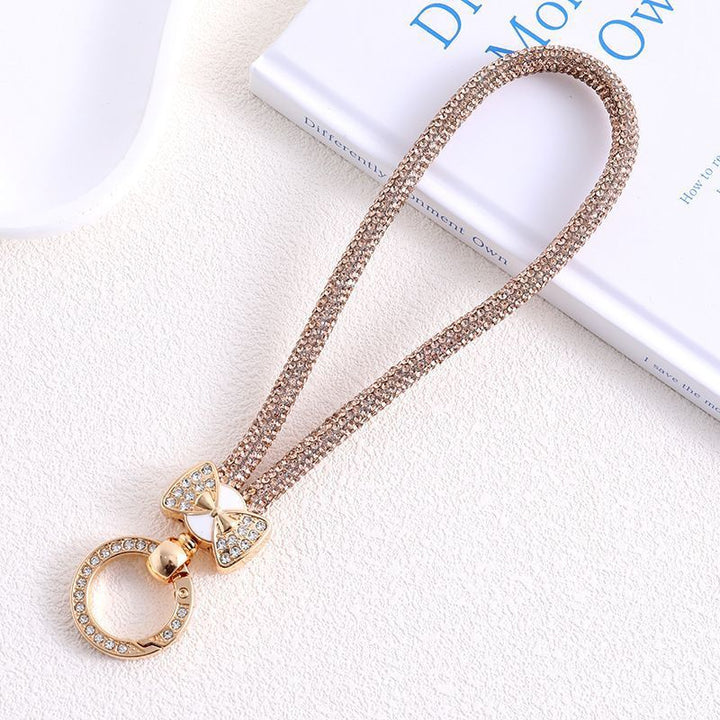 Rhinestone-Embellished Eyewear Holder Kalsten