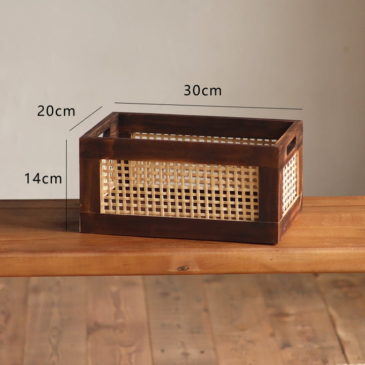 High-quality storage basket made of natural material Kalsten