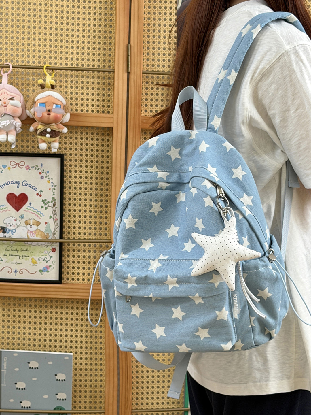Playful Polka Dot Backpack Kalsten