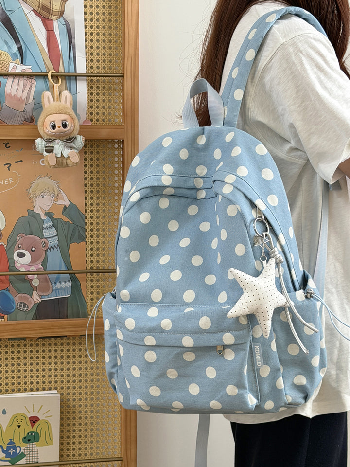 Playful Polka Dot Backpack Kalsten