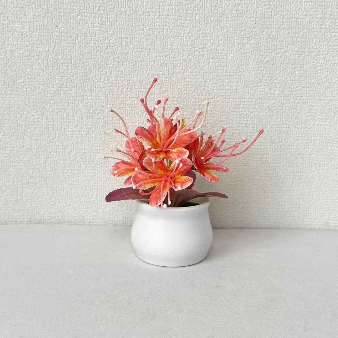 Artificial Floral Centerpiece for Tabletop Home Decor Display