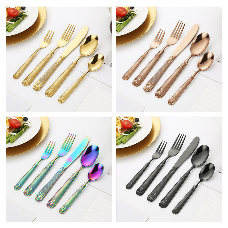 Elegant teaspoon with artistic handle design Kalsten