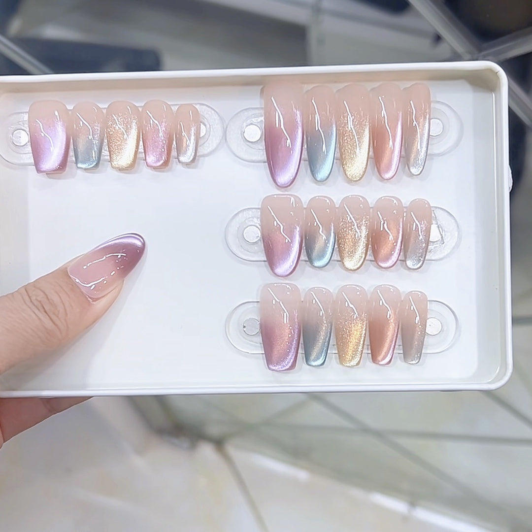 Premium Ombre Effect Press-On Nail Set Kalsten