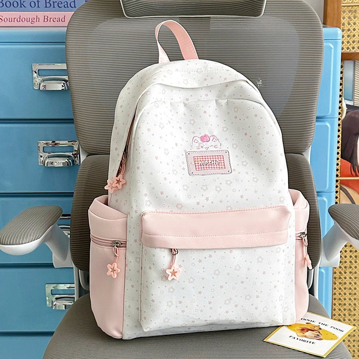 Cute Floral Embellished Backpack Kalsten