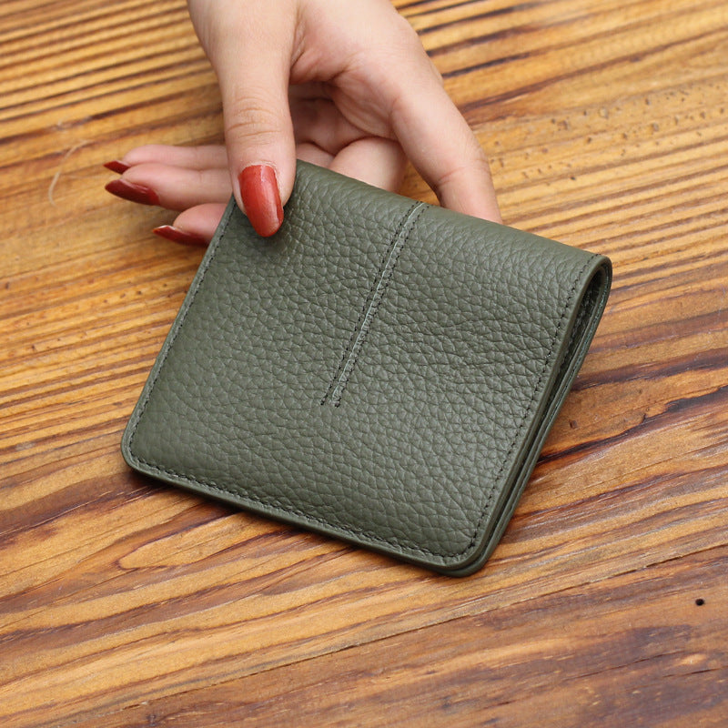 Textured Leather Cardholder