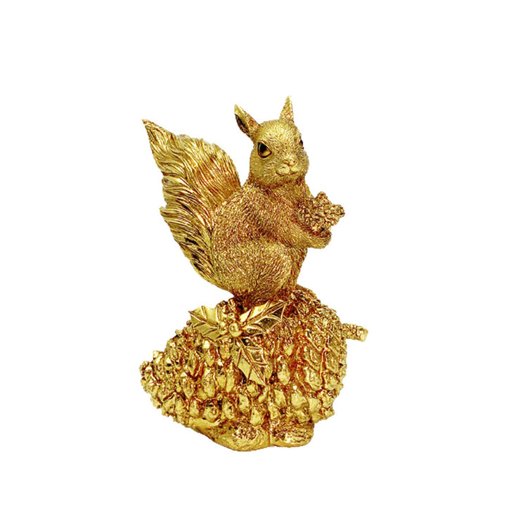 Decorative squirrel sculpture on a cone Kalsten