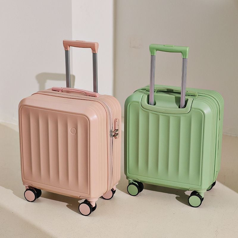 hardshell carry-on suitcase with telescopic handle and 360 degree spinner wheels Kalsten