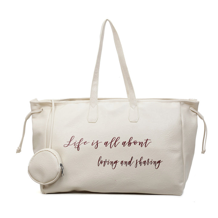 Stylish Leather Tote