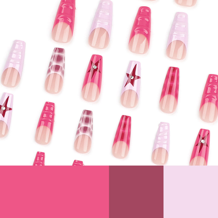 Artful Nail Art with Glitter Details Kalsten
