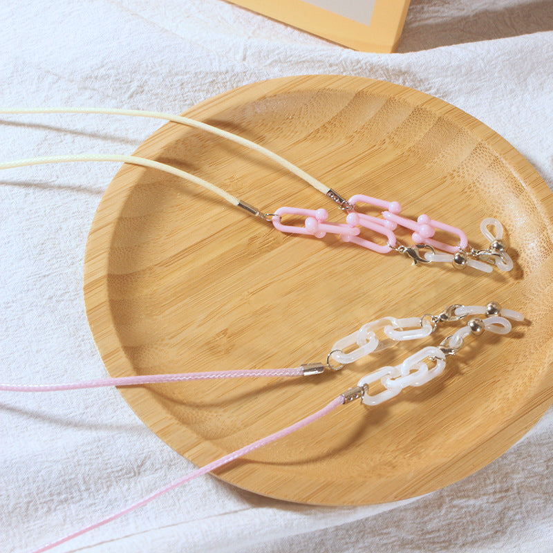 Fashionable glasses strap with pendants Kalsten