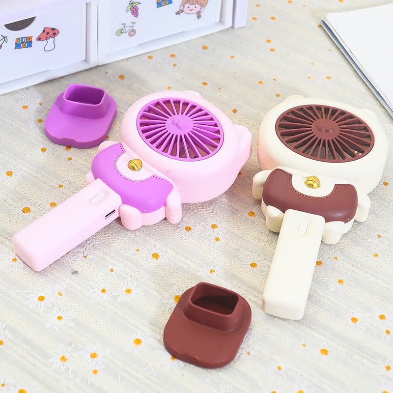 Women's Portable Hand Fan in Creative Cat Design Kalsten