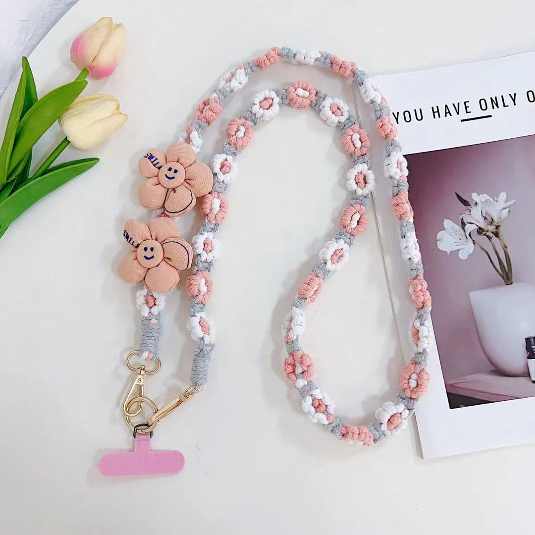 Floral Pattern Adjustable Eyewear Lanyard Kalsten