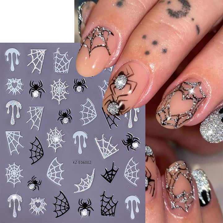 Halloween-Themed Nail Art Sticker Set  1791507032