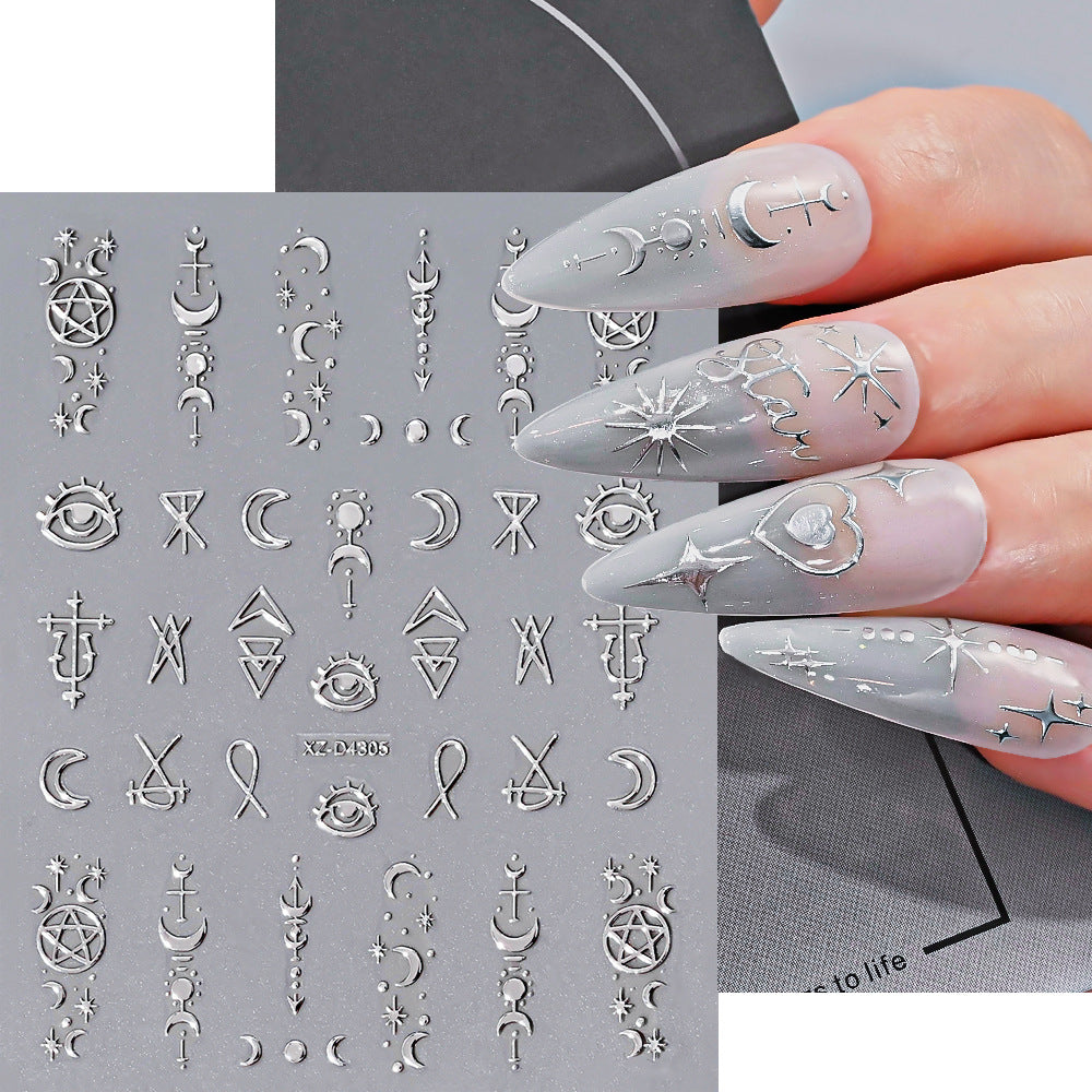 Nail Art Decorative Foil Stickers
