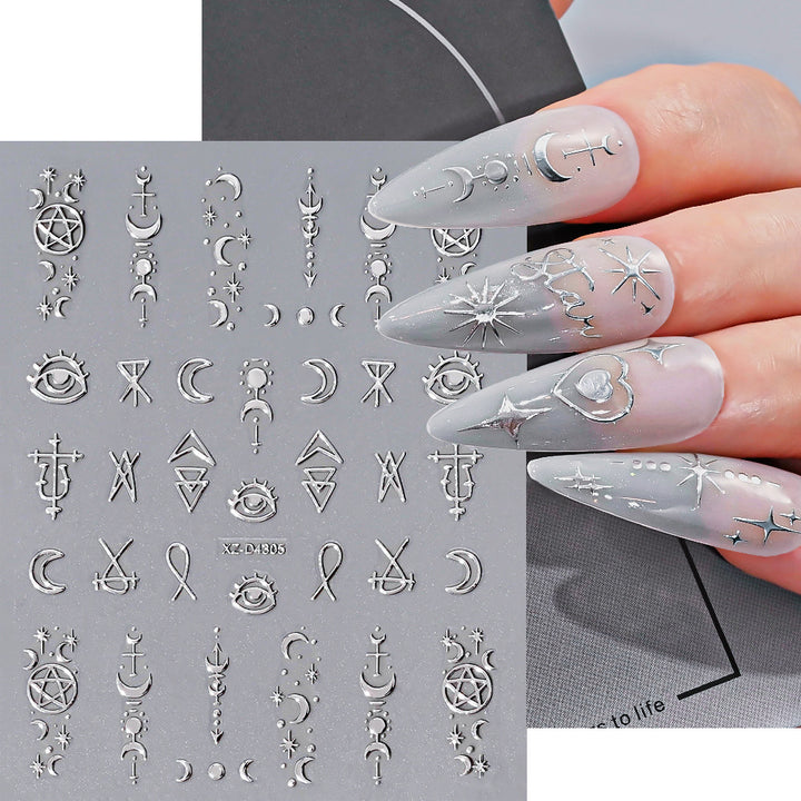 Nail Art Decorative Foil Stickers