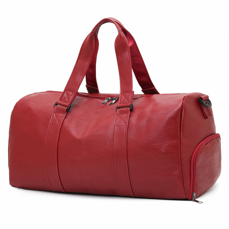 Premium Leather Travel Duffle Bag Kalsten