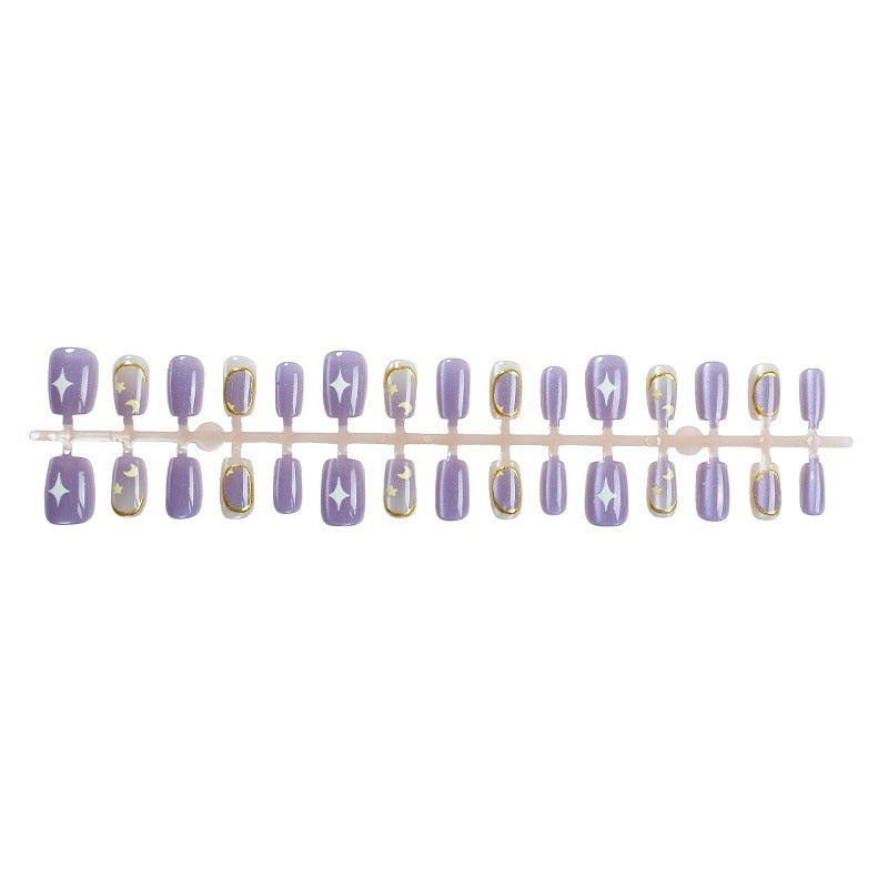 Celestial Starry Night Press-On Nail Set