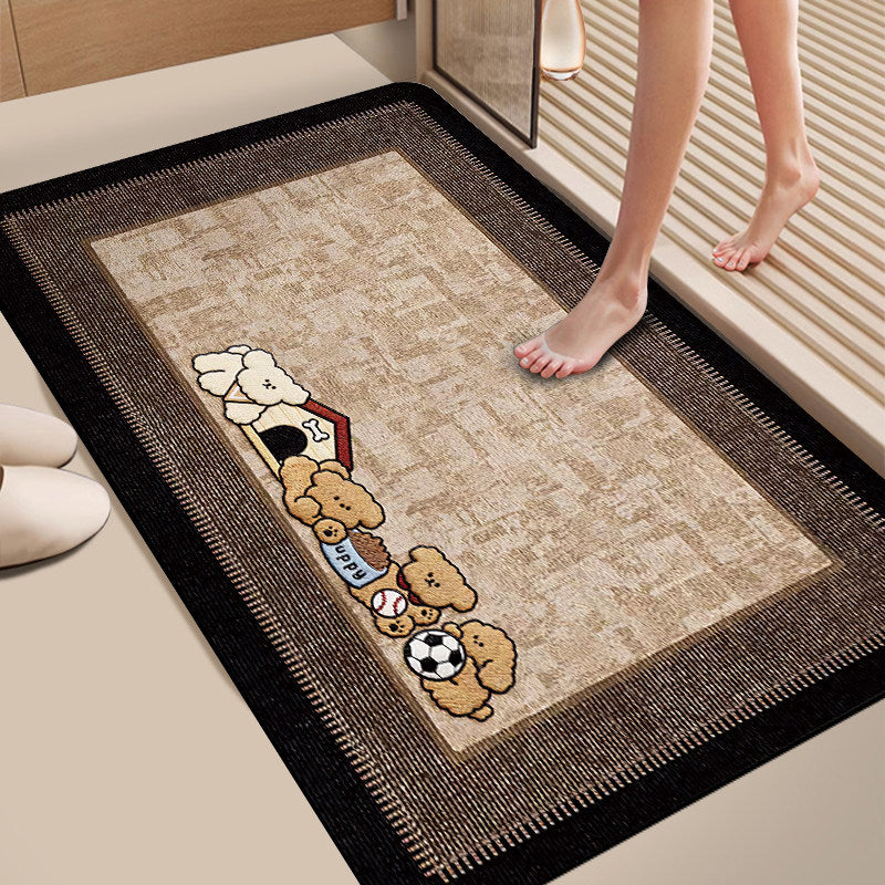 Fun Cat-Themed Bath Mat Kalsten