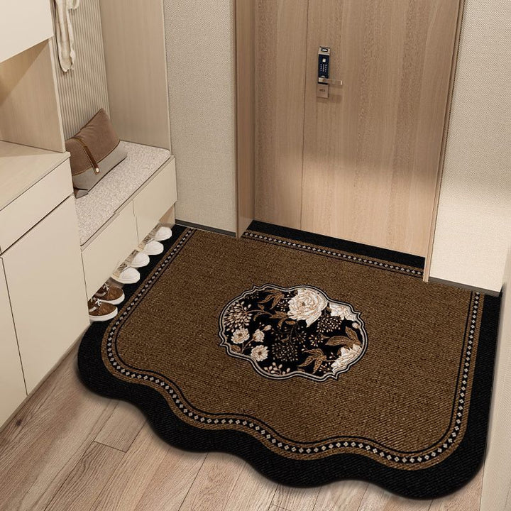 Elegant Floral Pattern Area Rug