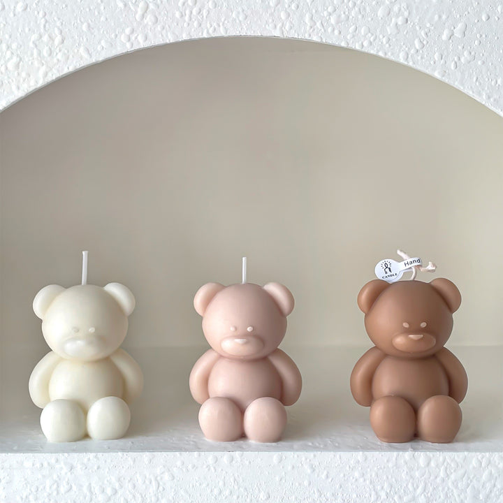 Premium Bear-Shaped Decorative Candle