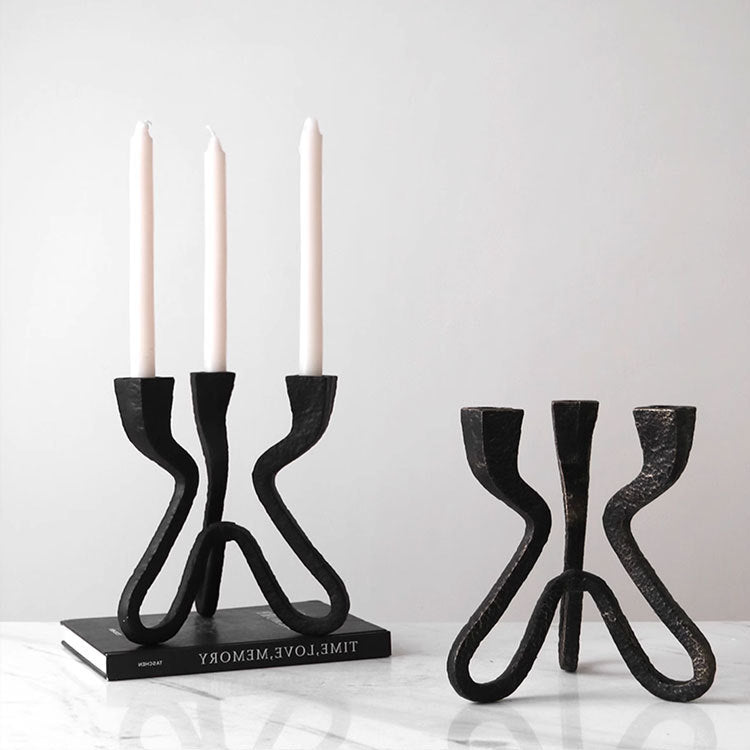 Artistic Metal Candle Holder