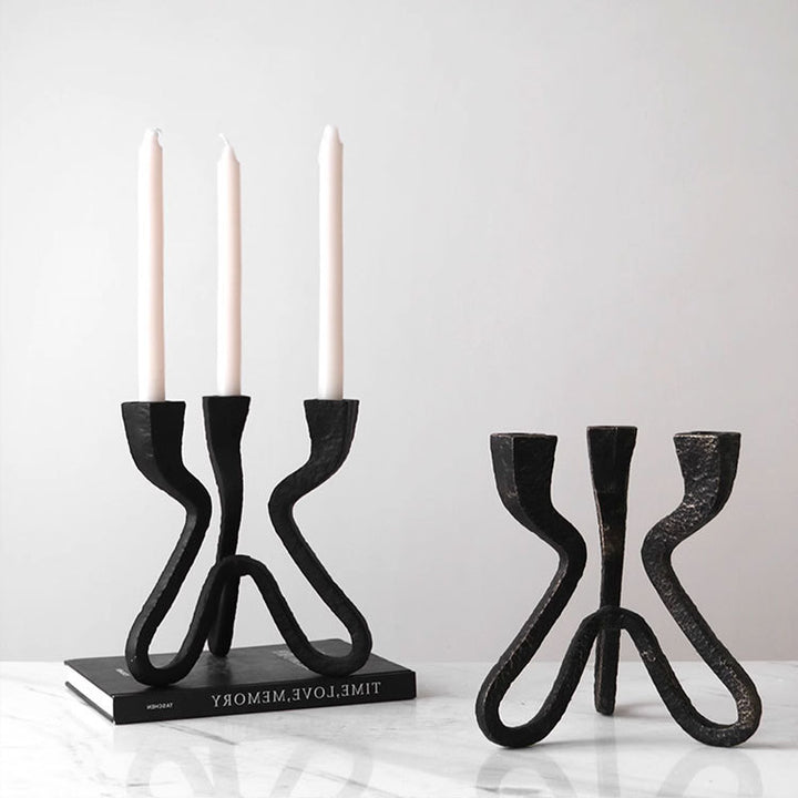 Artistic Metal Candle Holder
