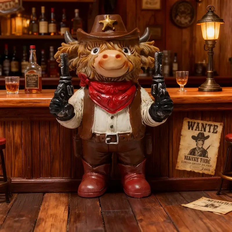 Funny Cowboy Figurine Kalsten