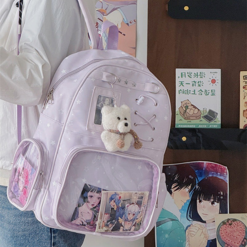 Decorative Character-Themed Backpack Kalsten