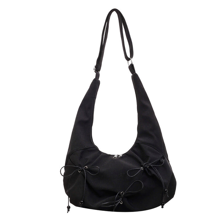 Fashionable Soft Fabric Slouchy Shoulder Bag