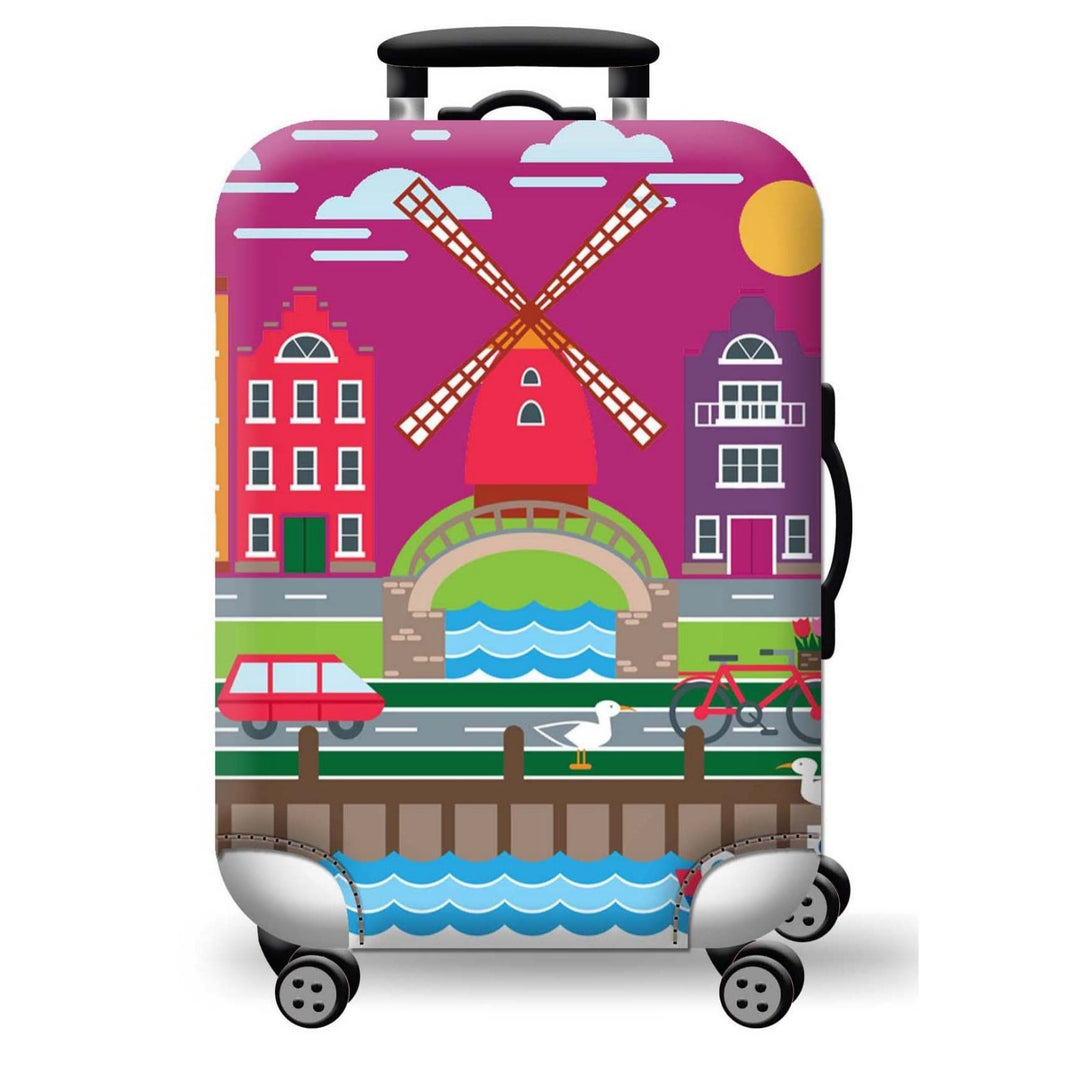 Geometric Travel Hard Shell Suitcase Kalsten