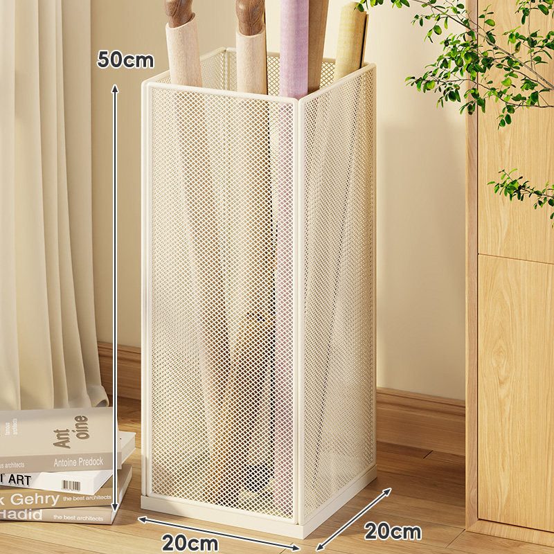 Vertical Mesh Desktop Roll Document & Utensil Organizer