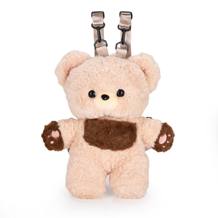 Plush backpack with cute teddy design Kalsten