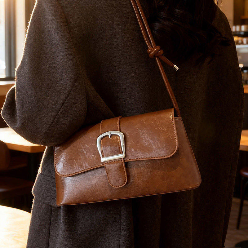 Vintage-Inspired Crossbody Bag