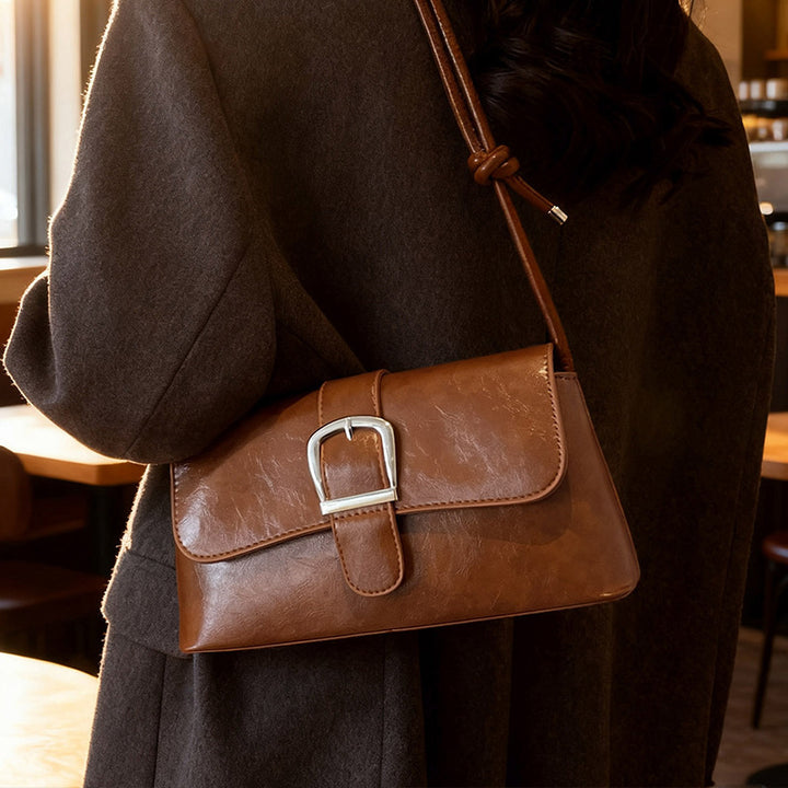 Vintage-Inspired Crossbody Bag