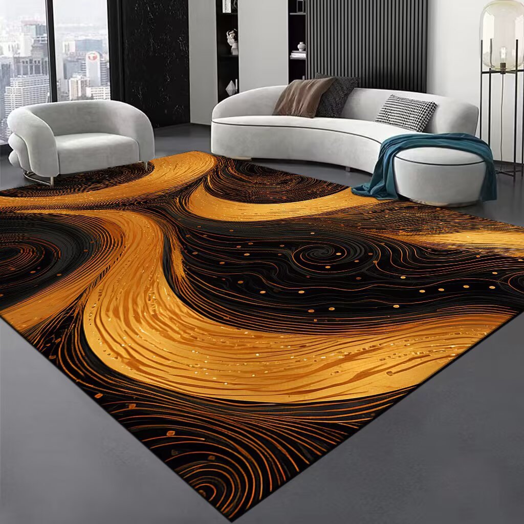 Modern Optical Illusion Area Rug Kalsten