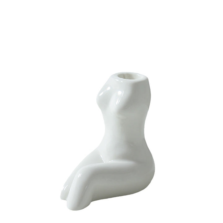Elegant Ceramic Candle Holder Kalsten