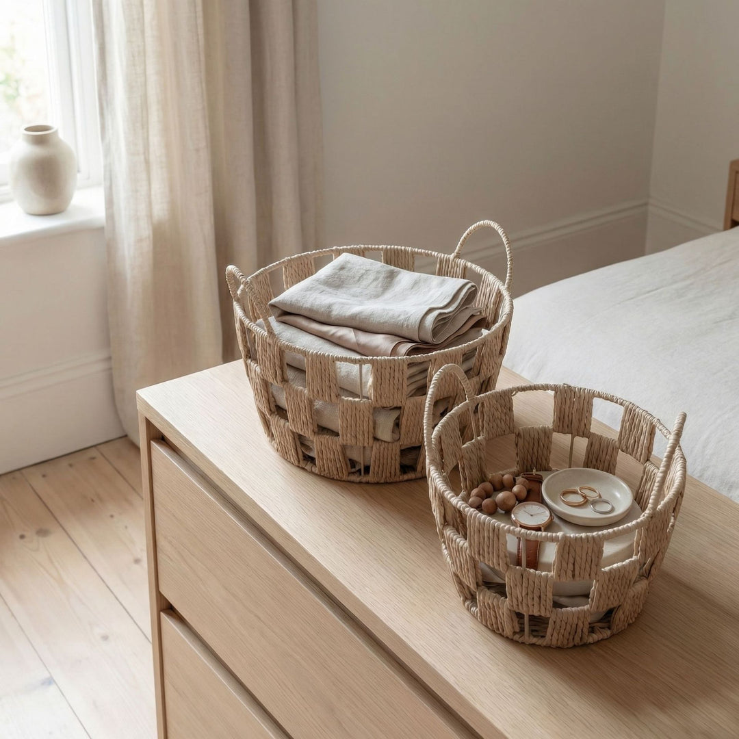 Basket set with handles Kalsten