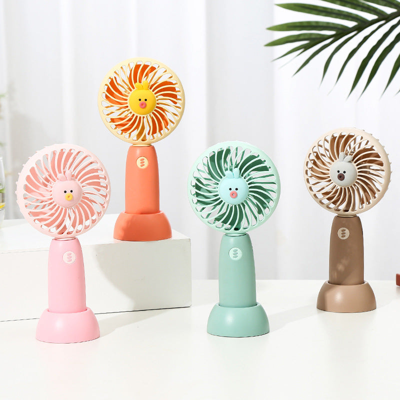 Unisex Portable Handheld Cooling Fan with Cute Animal Design Kalsten